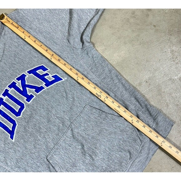 Vintage Duke Embroidered Blue Devils Sweatshirt Mens Medium Y2K Steve And Barrys - Picture 7 of 9